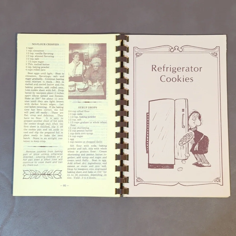 KMA Cookie Festival Cookbook Spiral 1983 KMA Radio Shenandoah Iowa Billie Oakley